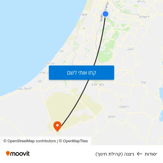 מפת יסודות לניצנה (קהילת חינוך)