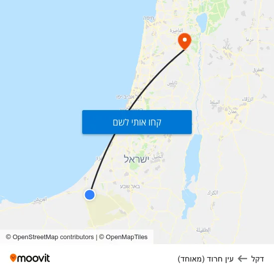 מפת דקל לעין חרוד (מאוחד)