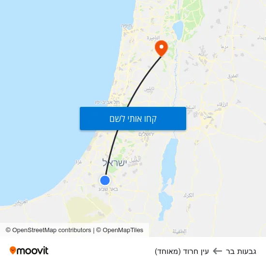 מפת גבעות בר לעין חרוד (מאוחד)