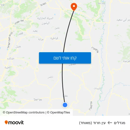 מפת מגדלים לעין חרוד (מאוחד)