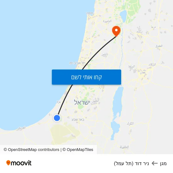 מפת מגן לניר דוד (תל עמל)