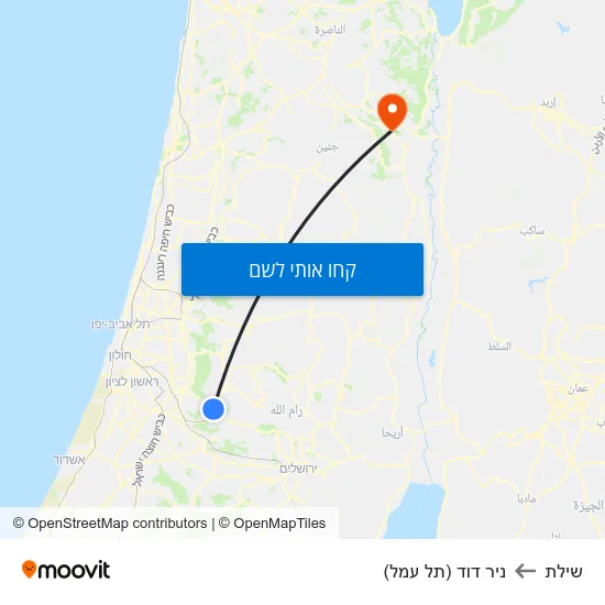 מפת שילת לניר דוד (תל עמל)