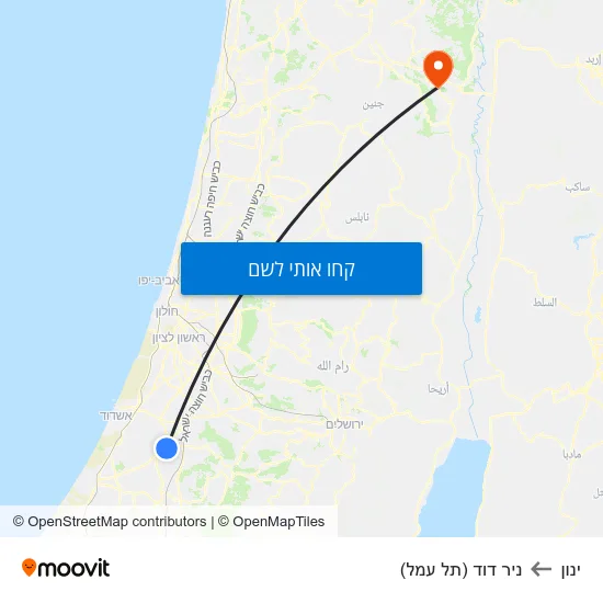 מפת ינון לניר דוד (תל עמל)