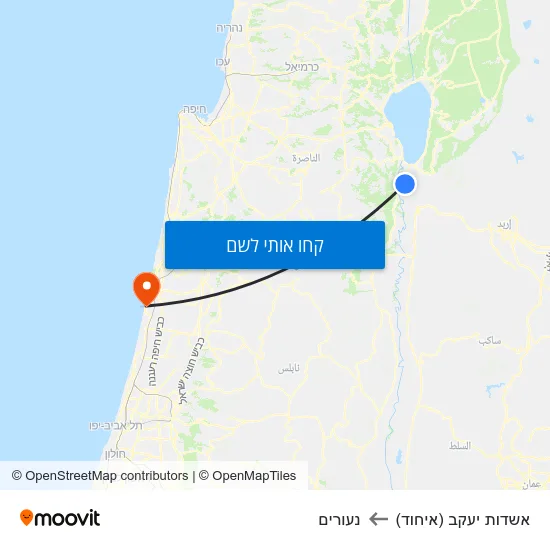 מפת אשדות יעקב (איחוד) לנעורים