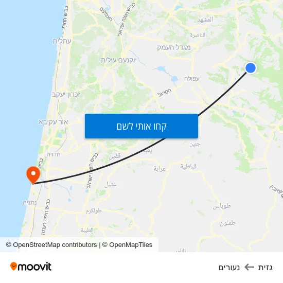 מפת גזית לנעורים