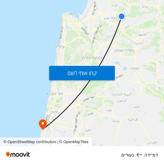 מפת דמיידה לנעורים