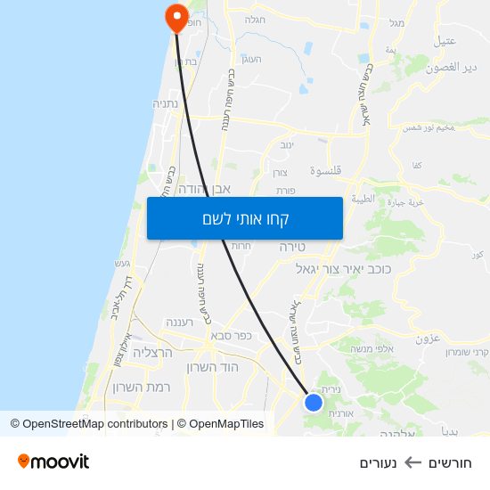 מפת חורשים לנעורים