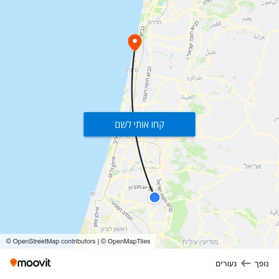 מפת נופך לנעורים