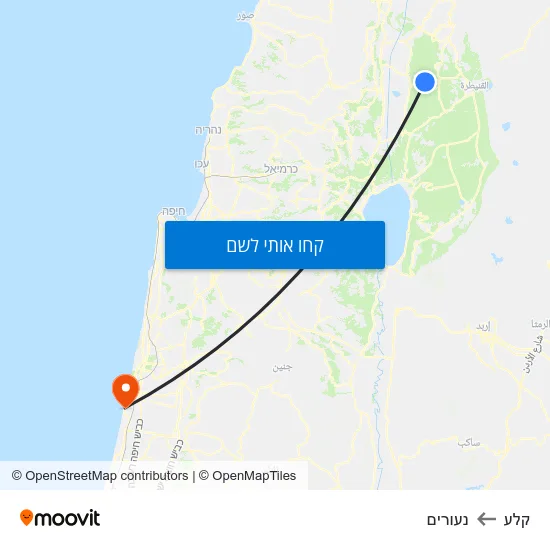 מפת קלע לנעורים