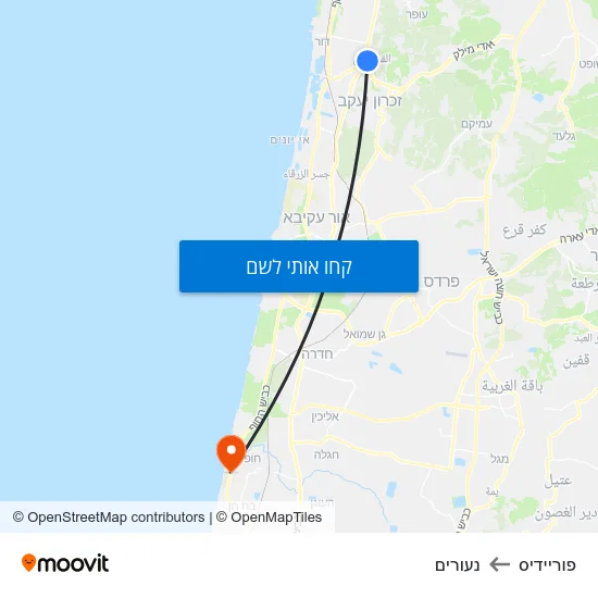 מפת פוריידיס לנעורים