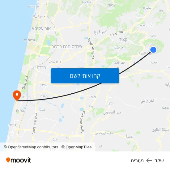 מפת שקד לנעורים