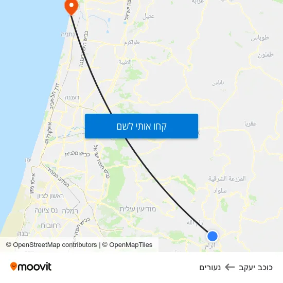 מפת כוכב יעקב לנעורים