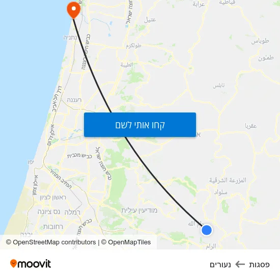 מפת פסגות לנעורים
