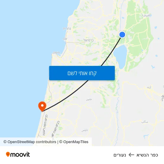מפת כפר הנשיא לנעורים