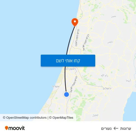 מפת ערוגות לנעורים