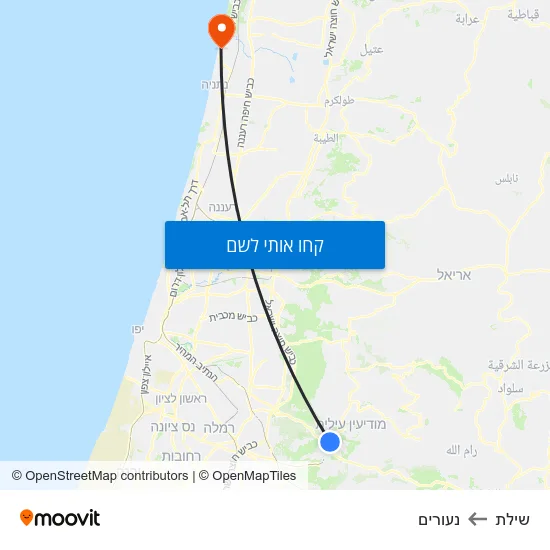 מפת שילת לנעורים
