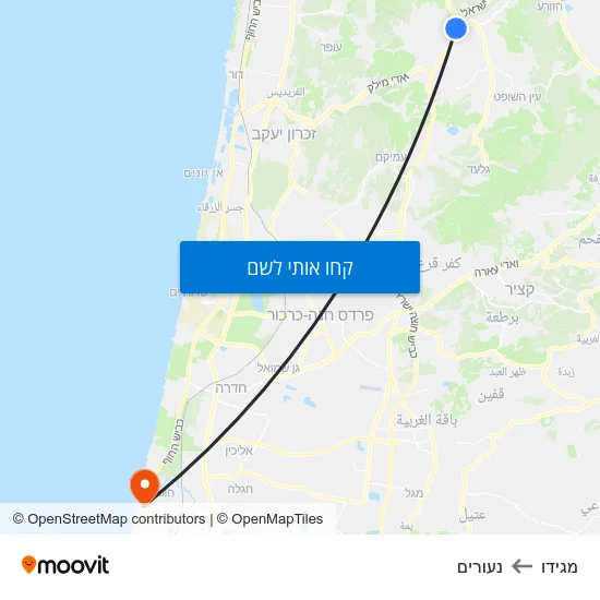 מפת מגידו לנעורים