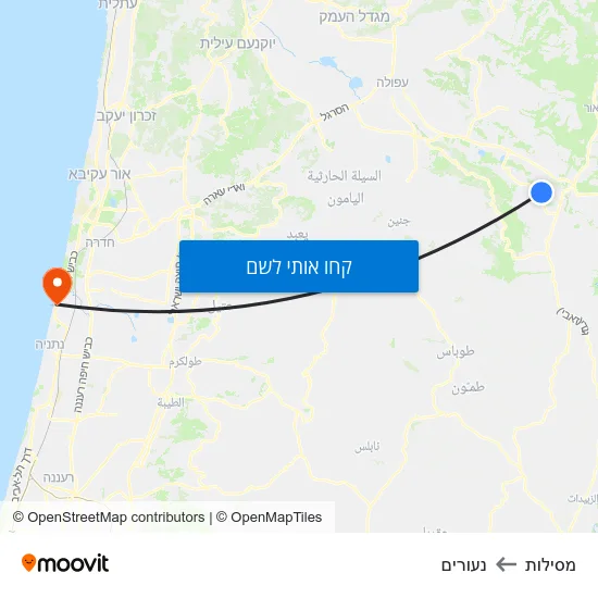 מפת מסילות לנעורים