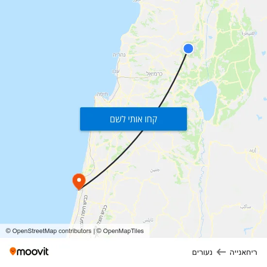 מפת ריחאנייה לנעורים