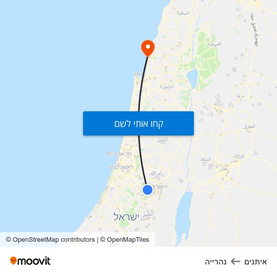 מפת איתנים לנהרייה