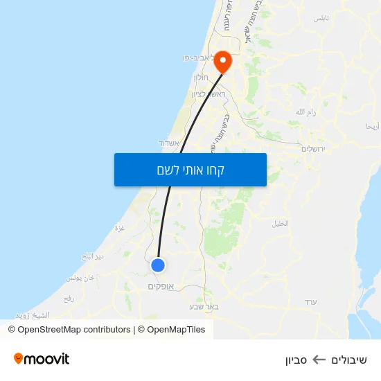 מפת שיבולים לסביון