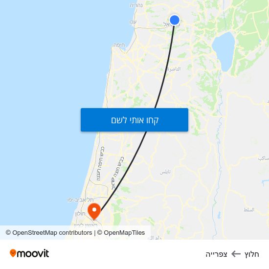 מפת חלוץ לצפרייה