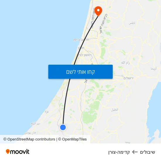 מפת שיבולים לקדימה-צורן