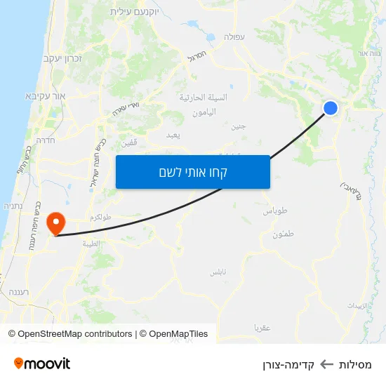 מפת מסילות לקדימה-צורן
