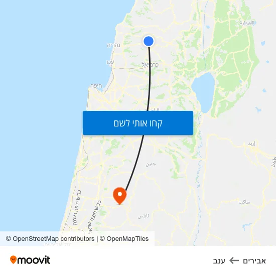 מפת אבירים לענב