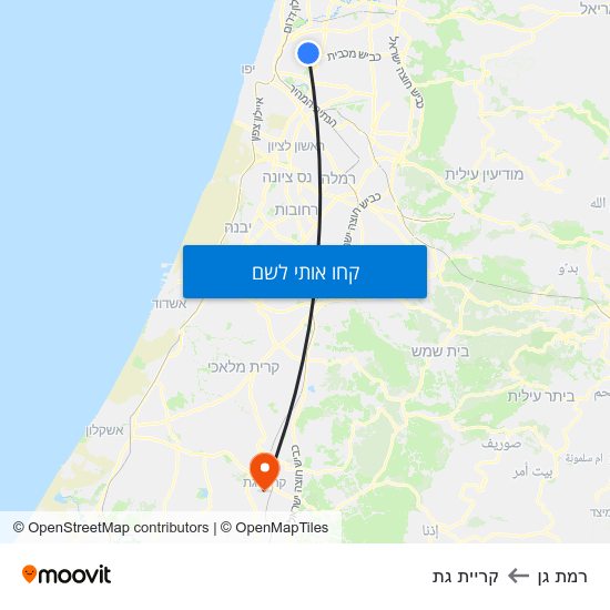 מפת רמת גן לרמת גן