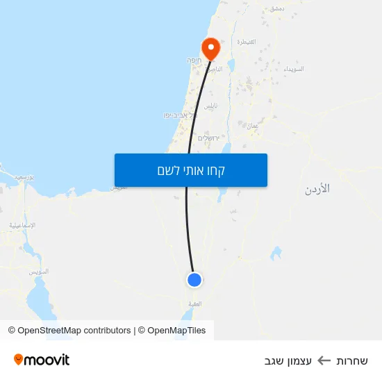 מפת שחרות לעצמון שגב