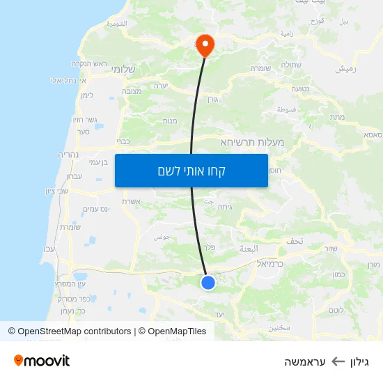 מפת גילון לעראמשה