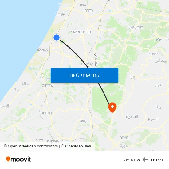 מפת ניצנים לשומרייה