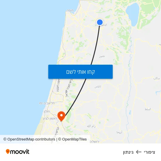 מפת ציפורי לגינתון