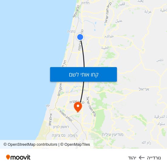 מפת נורדייה ליהוד