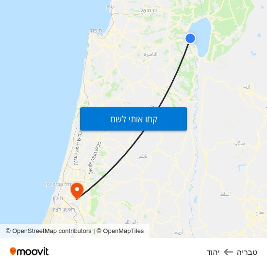 מפת טבריה ליהוד