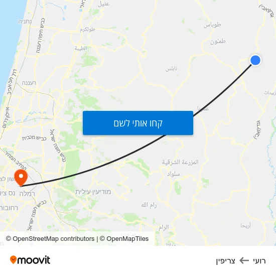 מפת רועי לצריפין