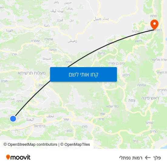 מפת פלך לרמות נפתלי