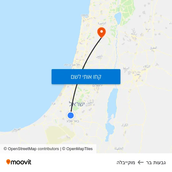 מפת גבעות בר למוקייבלה