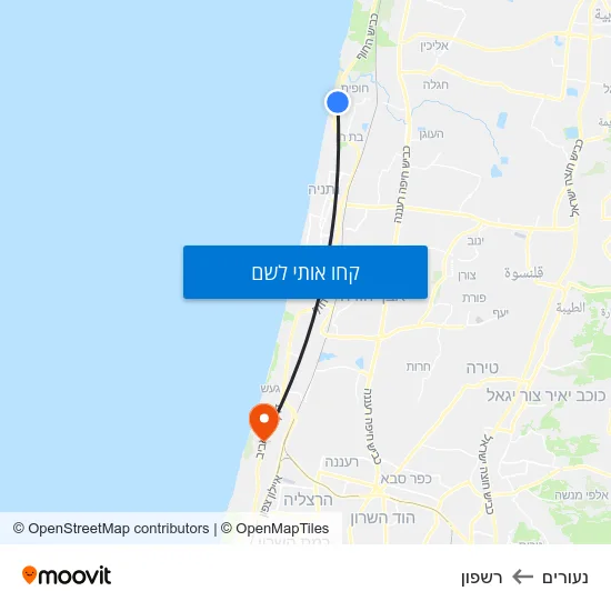 מפת נעורים לרשפון