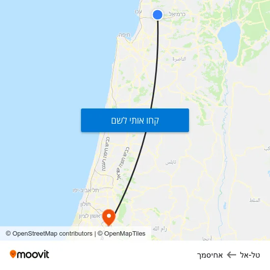 מפת טל-אל לאחיסמך