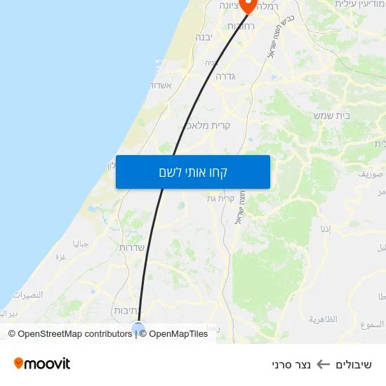 מפת שיבולים לנצר סרני