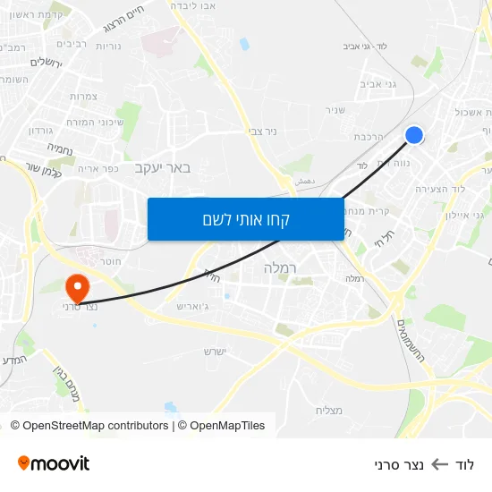 מפת לוד לנצר סרני