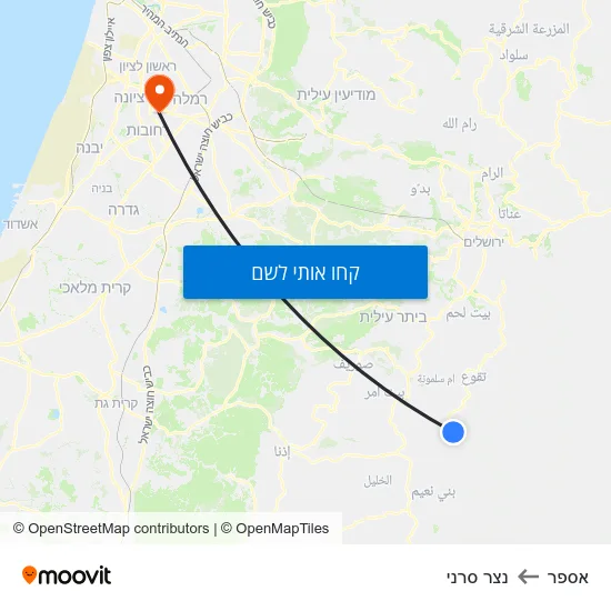 מפת אספר לנצר סרני