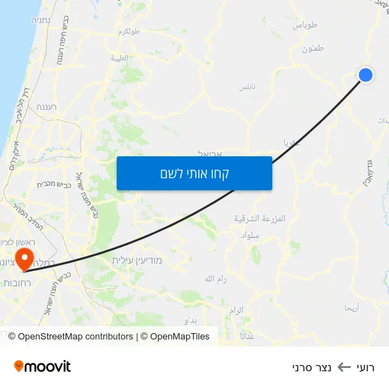 מפת רועי לנצר סרני