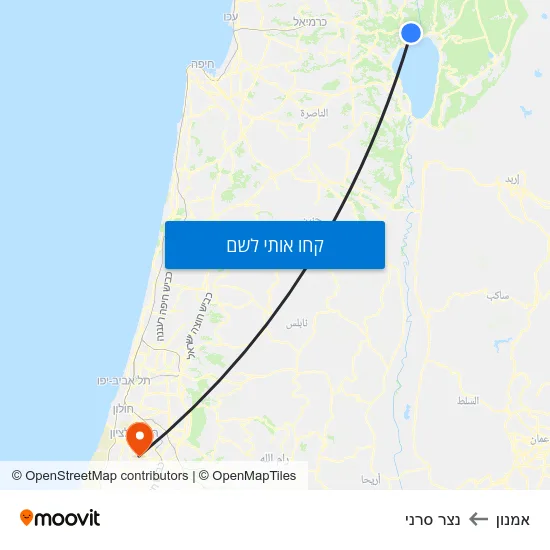 מפת אמנון לנצר סרני
