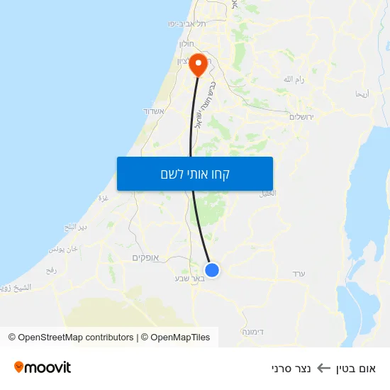 מפת אום בטין לנצר סרני