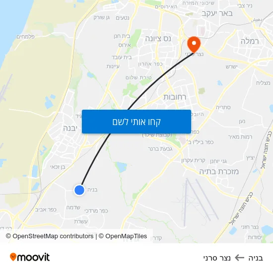 מפת בניה לנצר סרני