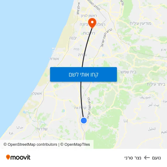 מפת נועם לנצר סרני
