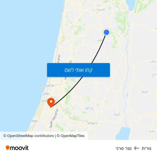 מפת נורית לנצר סרני
